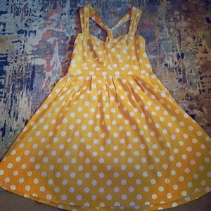 Vintage style polka dot dress